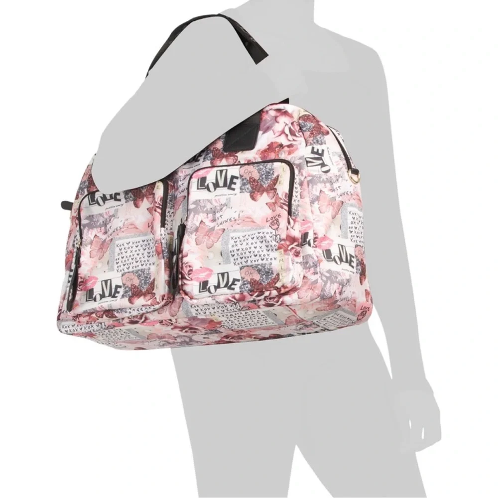 🎉LAST‎ PIECE🎉LUV BETSEY Flat Pack Weekender With Front Pockets